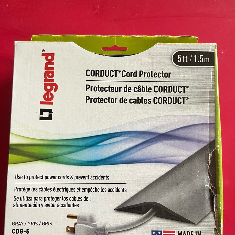 Legrand Corduct Cord Protector new
